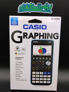 Casio FX-CG50 Graphing Calculator 889232600765